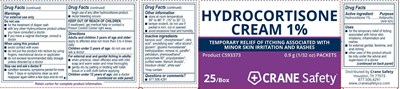 Crane S - Crane S Hydrocortisone 25ct Label 2